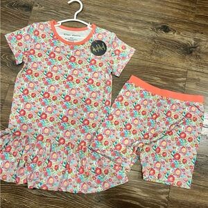 NWT Michael Meredith Bamboo Dress with Matching Biker Shorts